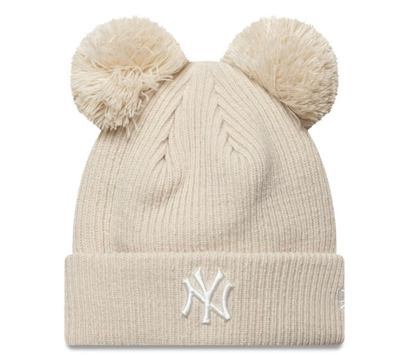 New Era MLB Double Pom New York Yankees beanie